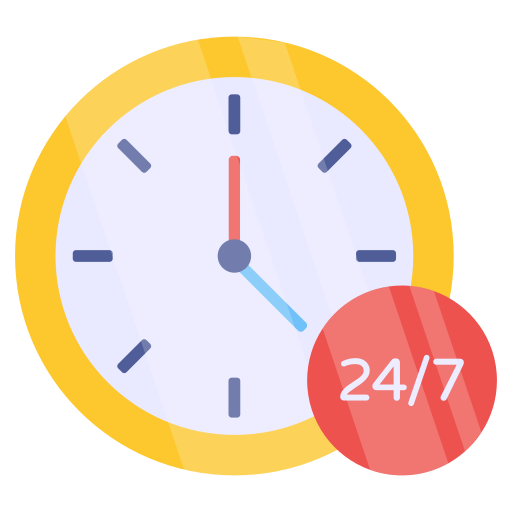24/7 icon